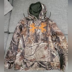 Under Armour camo hoodie medium